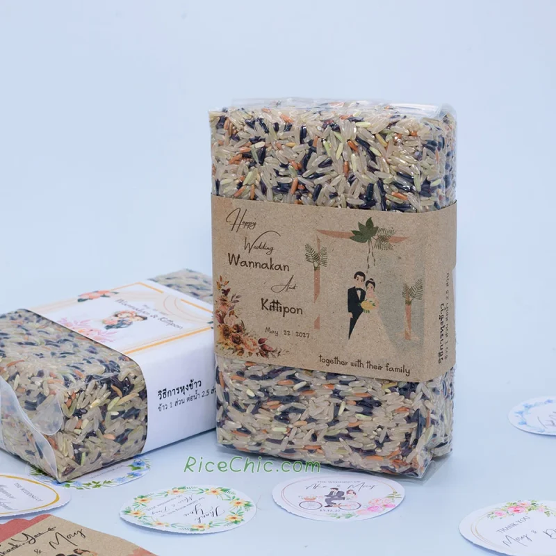 ข้าว 3 สีของรับไหว้